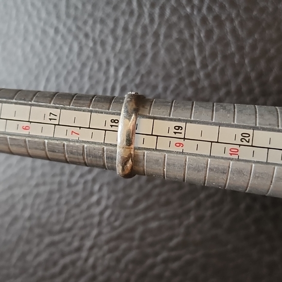 VTG sterling silver ring- size 8 - Picture 11 of 11